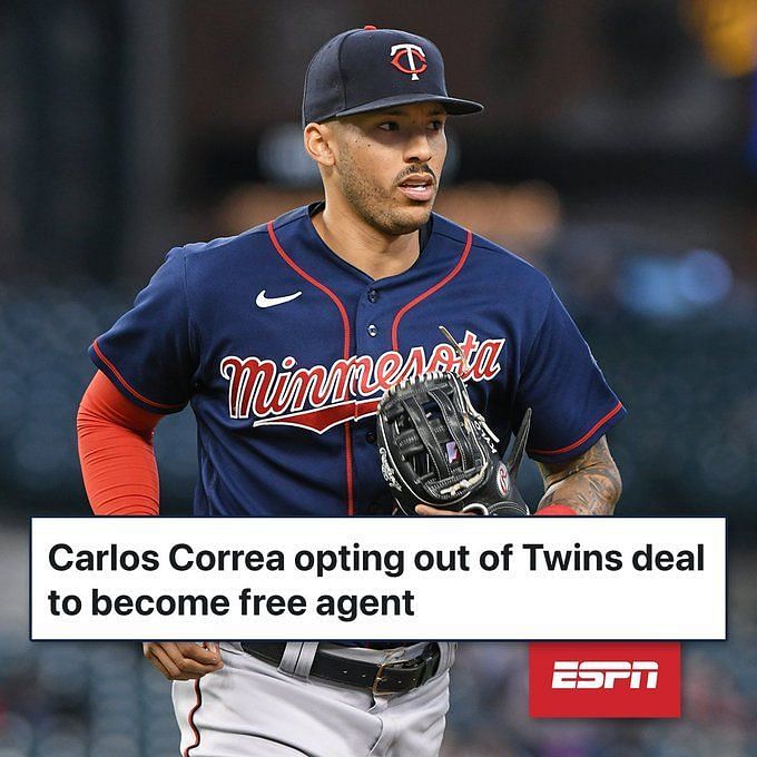That's pretty wild': Twins players react to Carlos Correa's free-agent  deal, from number swaps to disbelief to excitement - The Athletic