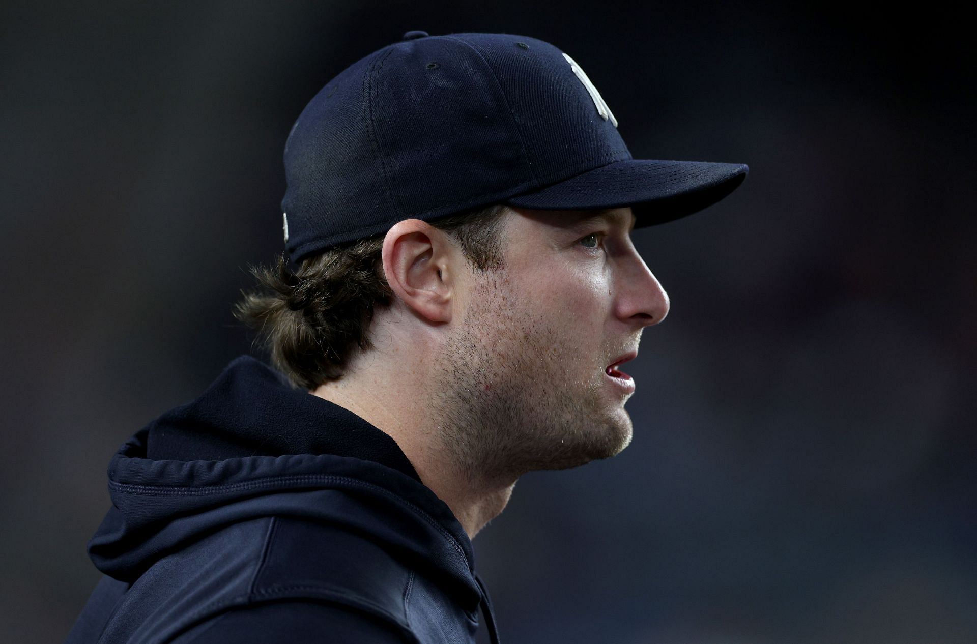 New York Porch Sports on X: Despite Yankees win, Gerrit Cole is said to  have been in a sour mood after being forced to wear Nestor Cortes' RotoWear  shirt. “You ever wanna