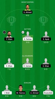 KHP vs SIN Dream11 Prediction - Pakistan Domestic Test