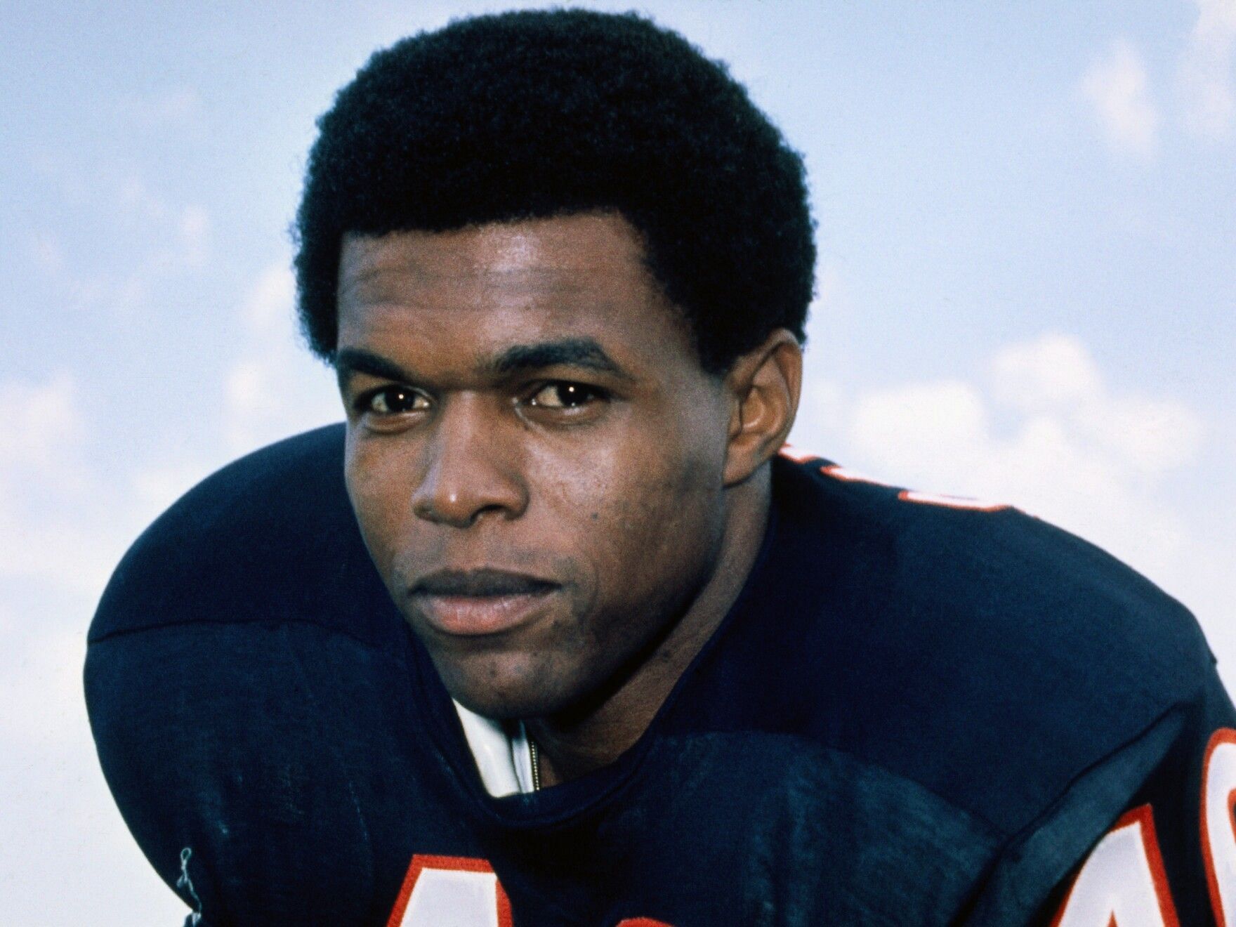 Gale Sayers with the Chicago Bears