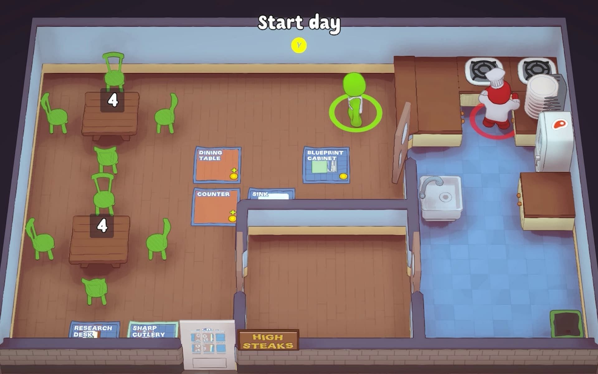 PlateUp has all the makings of a great cooking simulator (Image via Yogscast Games)