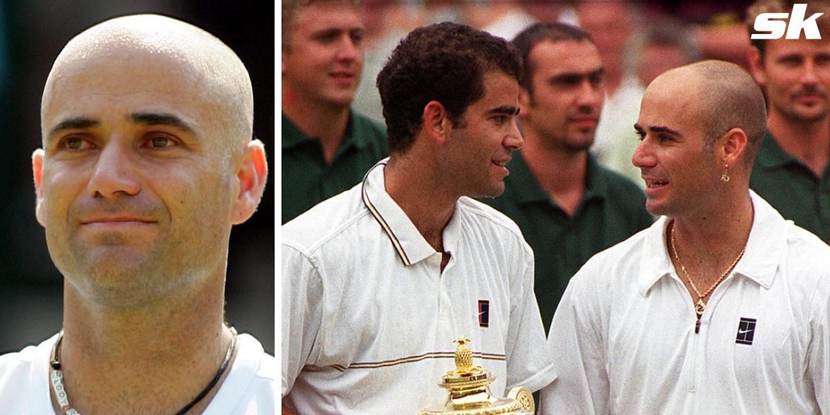 Andre Agassi discussed his rivalry with Pete Sampras