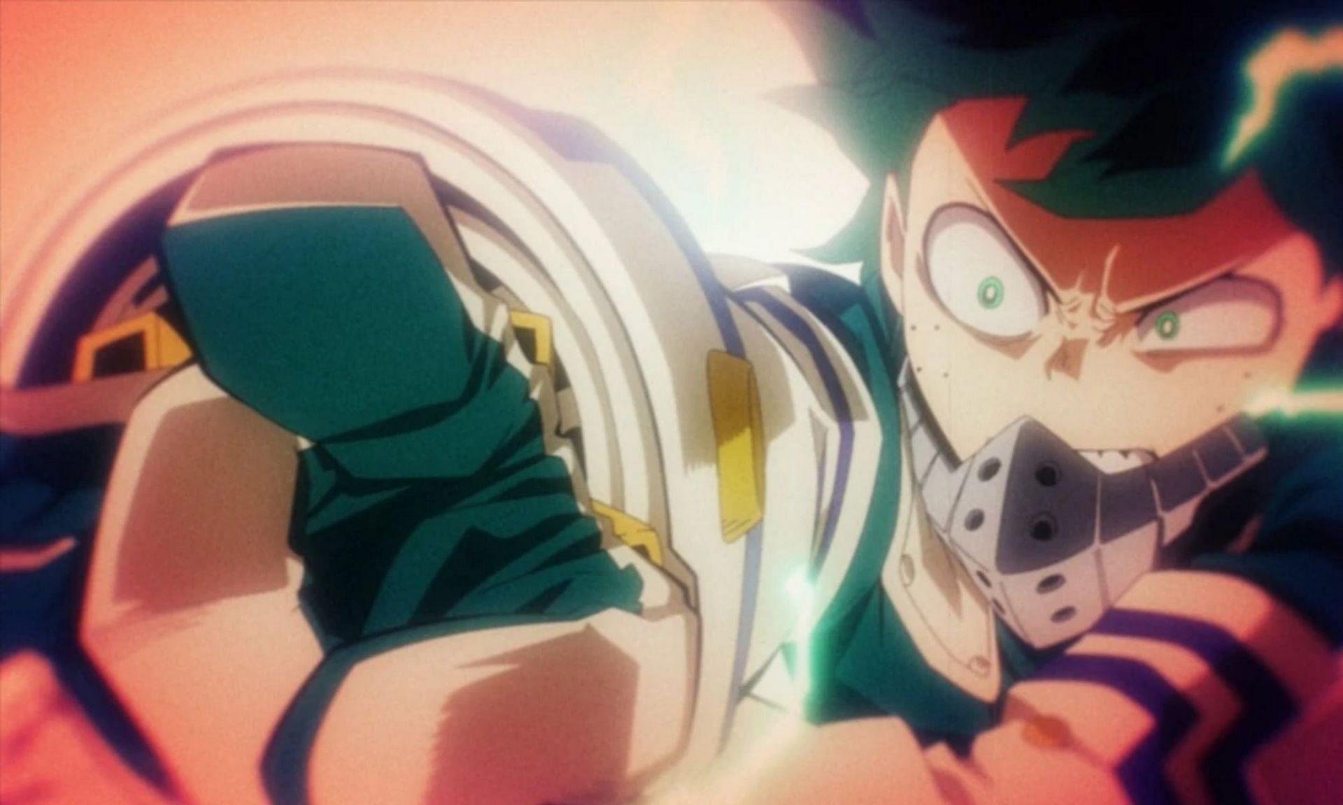 Deku never gives up a good fight