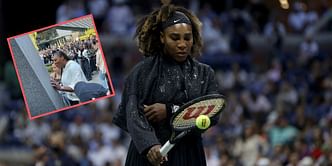 Serena Williams celebrates the opening of mammoth Nike building designed as a tribute to her achievements