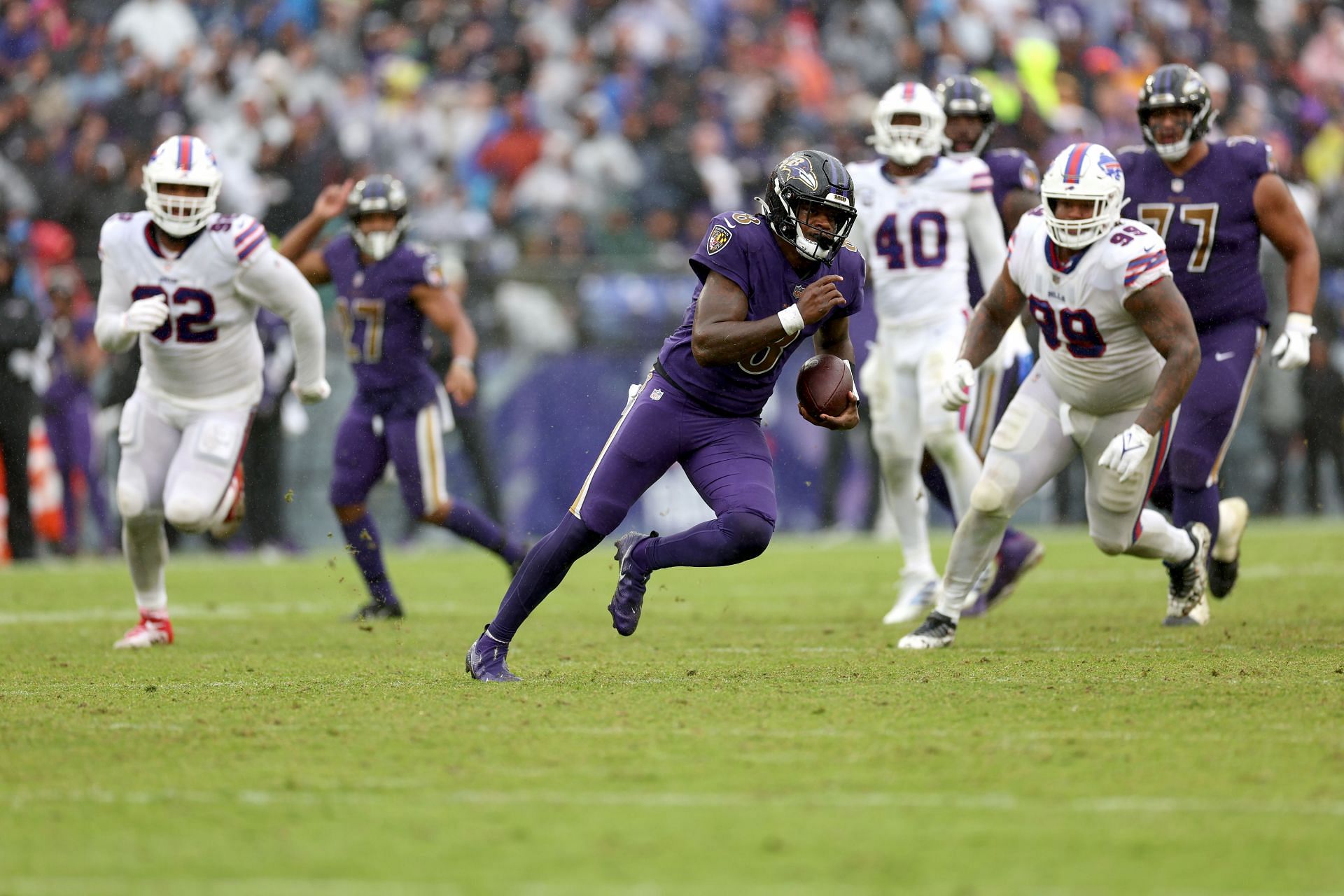 Buffalo Bills v Baltimore Ravens