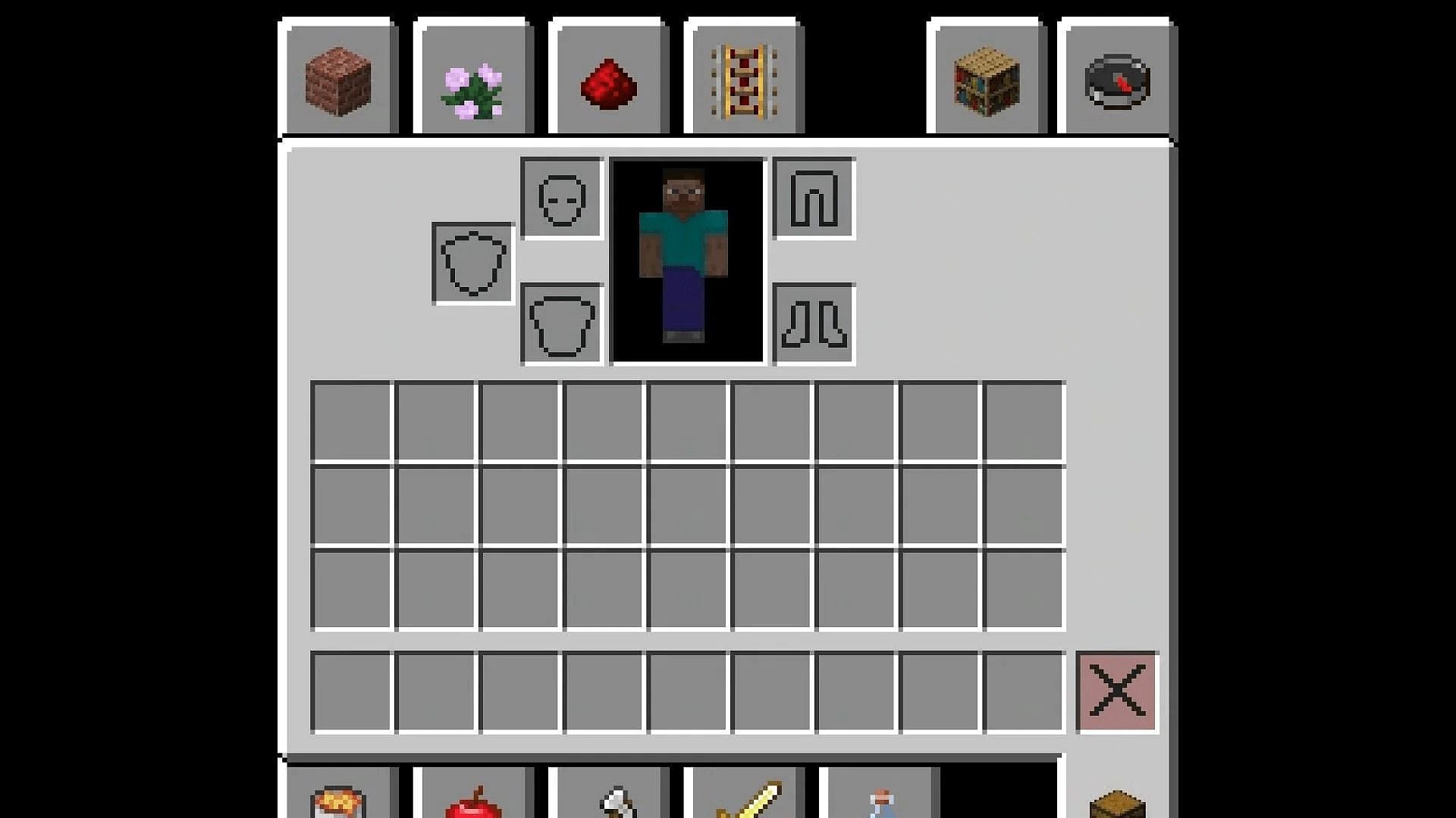 Le mode spectateur limite l'interaction avec l'interface utilisateur de Minecraft (Image via Mojang)