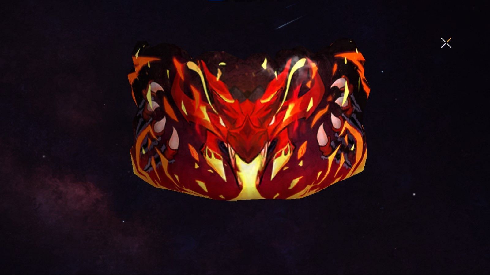 The Dragon Bite gloo wall skin is a new cosmetic on the Indian server (Image via Garena)