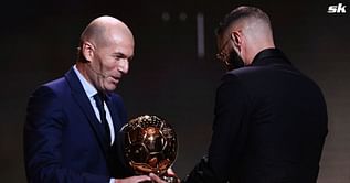 "I'm like a brother to him" - Ex-Real Madrid manager Zinedine Zidane sends emotional message to Karim Benzema after 2022 Ballon d'Or win