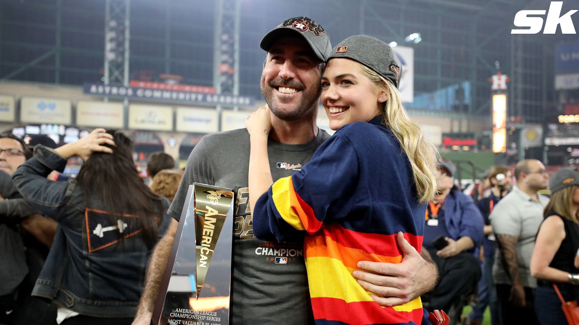 Justin Verlander credited Kate Upton for her role during tough times in his MLB career