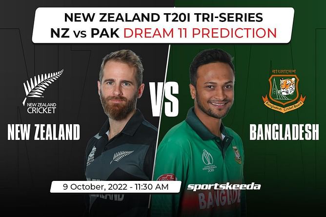 NZ vs BAN Dream11 Prediction: Fantasy Cricket Tips, Today's Playing 11, Player Stats, Pitch Report for New Zealand T20I Tri-Series, Match 3