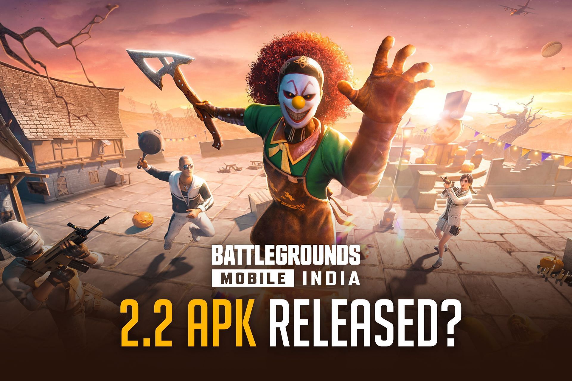 Battlegrounds Mobile India doesn&#039;t have any 2.2 APK (Image via Sportskeeda)