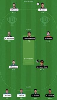 NZ vs BAN Dream11 Prediction Team, Grand League