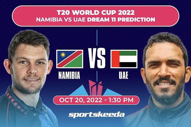 NAM vs UAE Dream11 Prediction: Fantasy Cricket Tips, Today's Playing 11, Player Stats, Pitch Report for ICC Men's T20 World Cup 2022, Match 10