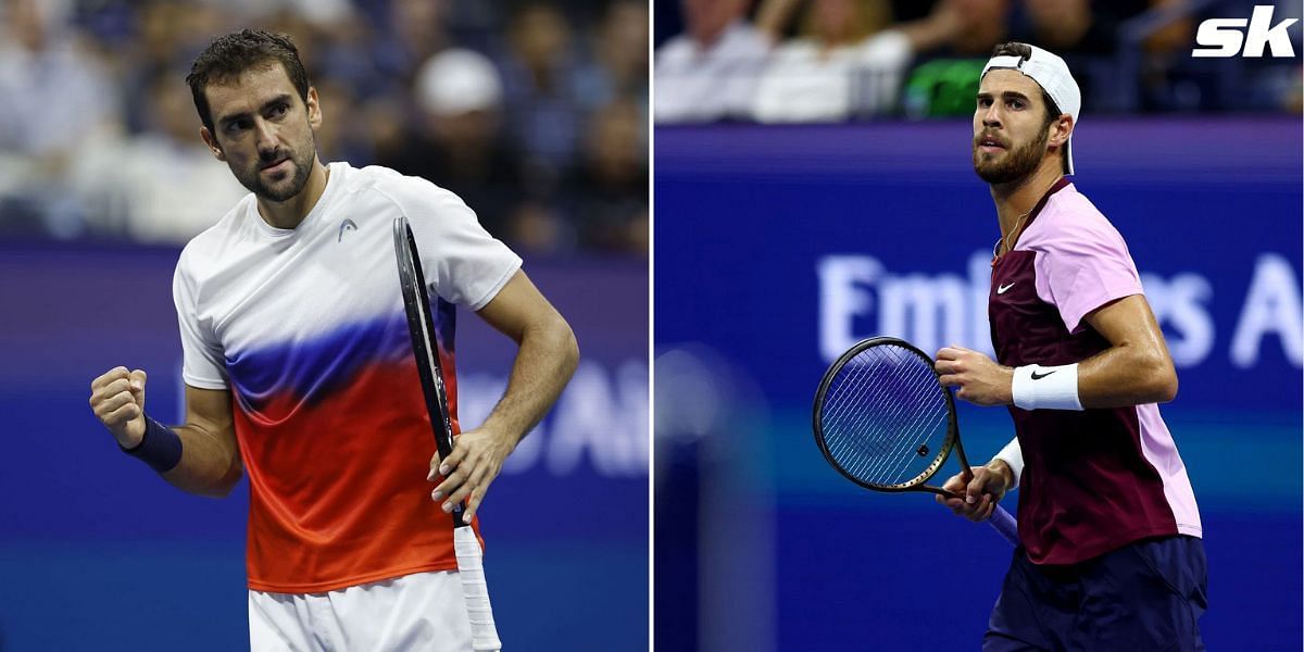 Marin Cilic and Karen Khachanov.