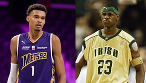 "I can't imagine how different my life would be with social media" - LeBron James recalls buzz around him for 2003 NBA draft amid Victor Wembanyama hype