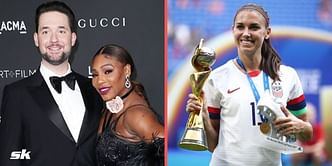 "It's people like Alexis Ohanian that immediately get that" - USWNT star Alex Morgan hails Serena Williams' husband for believing in NWSL and supporting women's sports