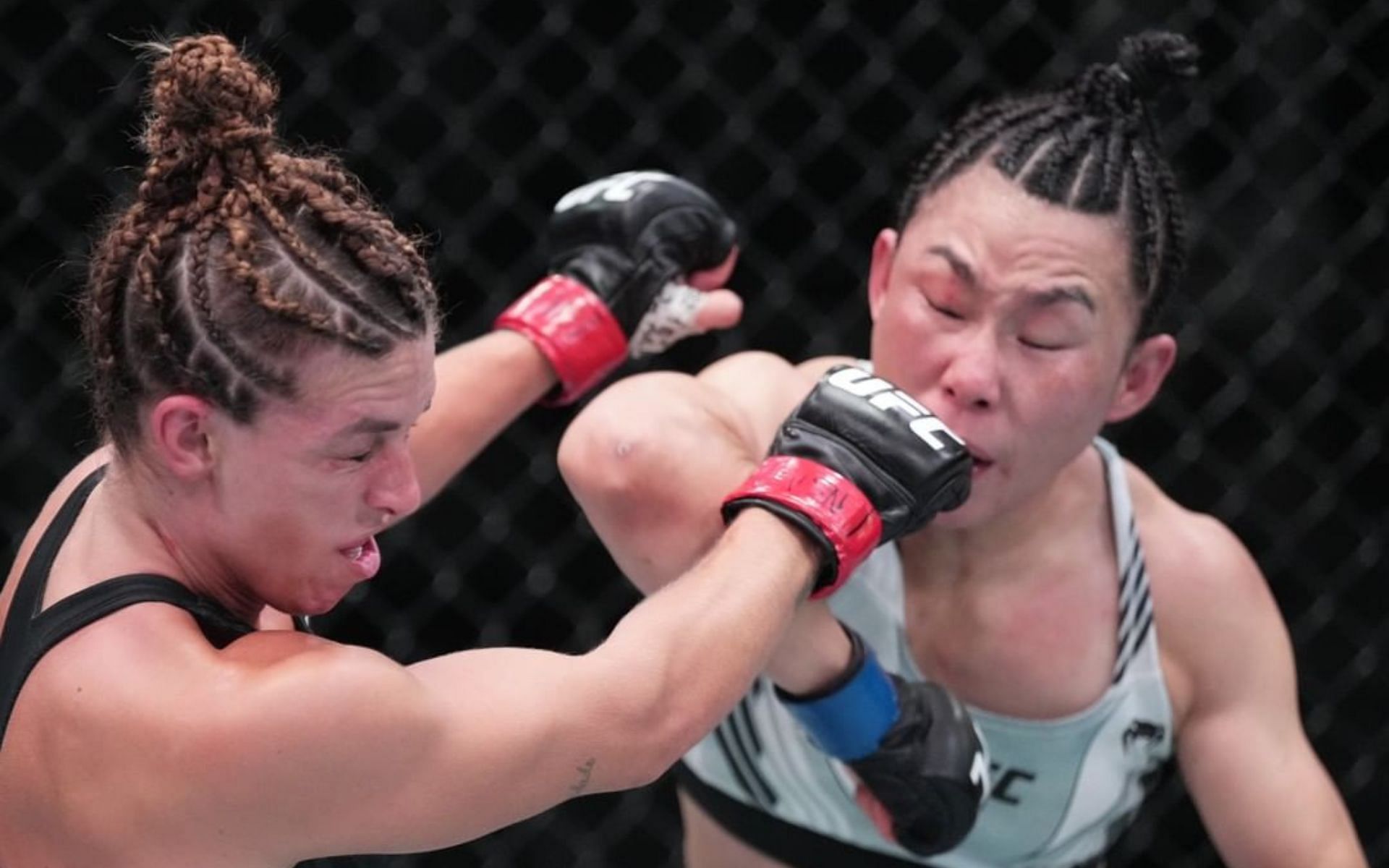 Mackenzie Dern vs. Yan Xiaonan [Image courtesy: @ufc on Instagram]