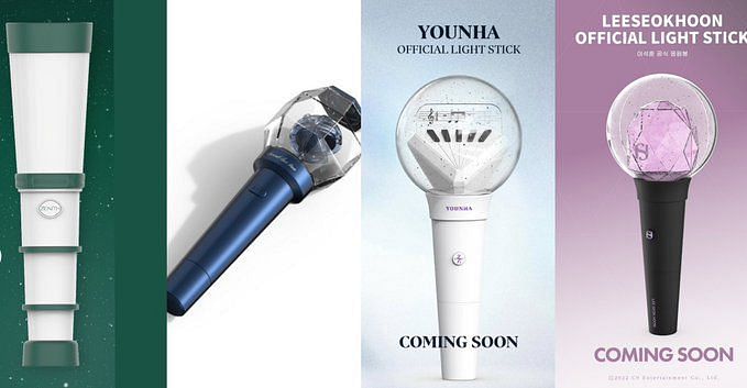 EPEX fans react as the group introduces a special official light stick ...