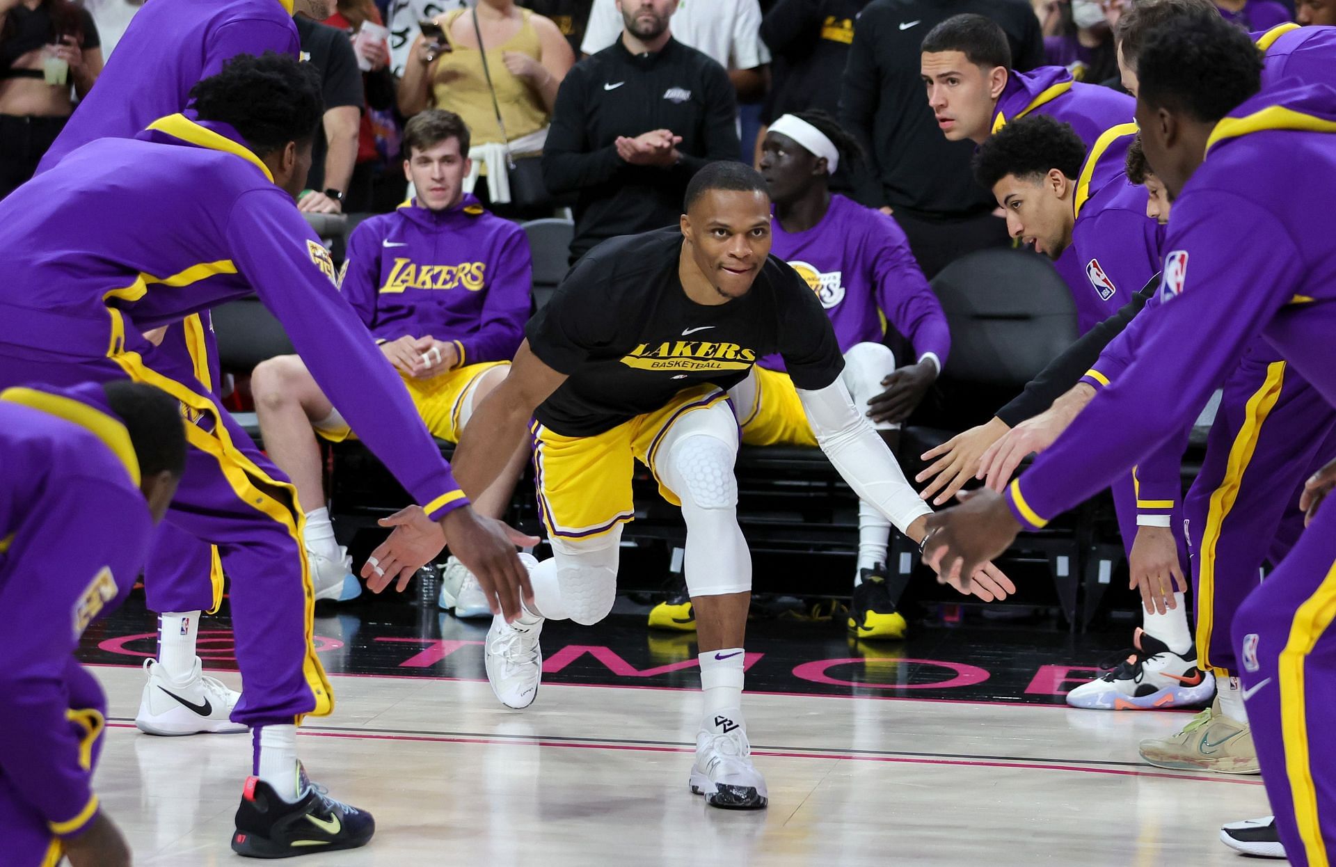 ClutchPoints on X: Lakers' bench today vs. Spurs will feature: • Russell  Westbrook • Anthony Davis • Rui Hachimura 🤯  / X