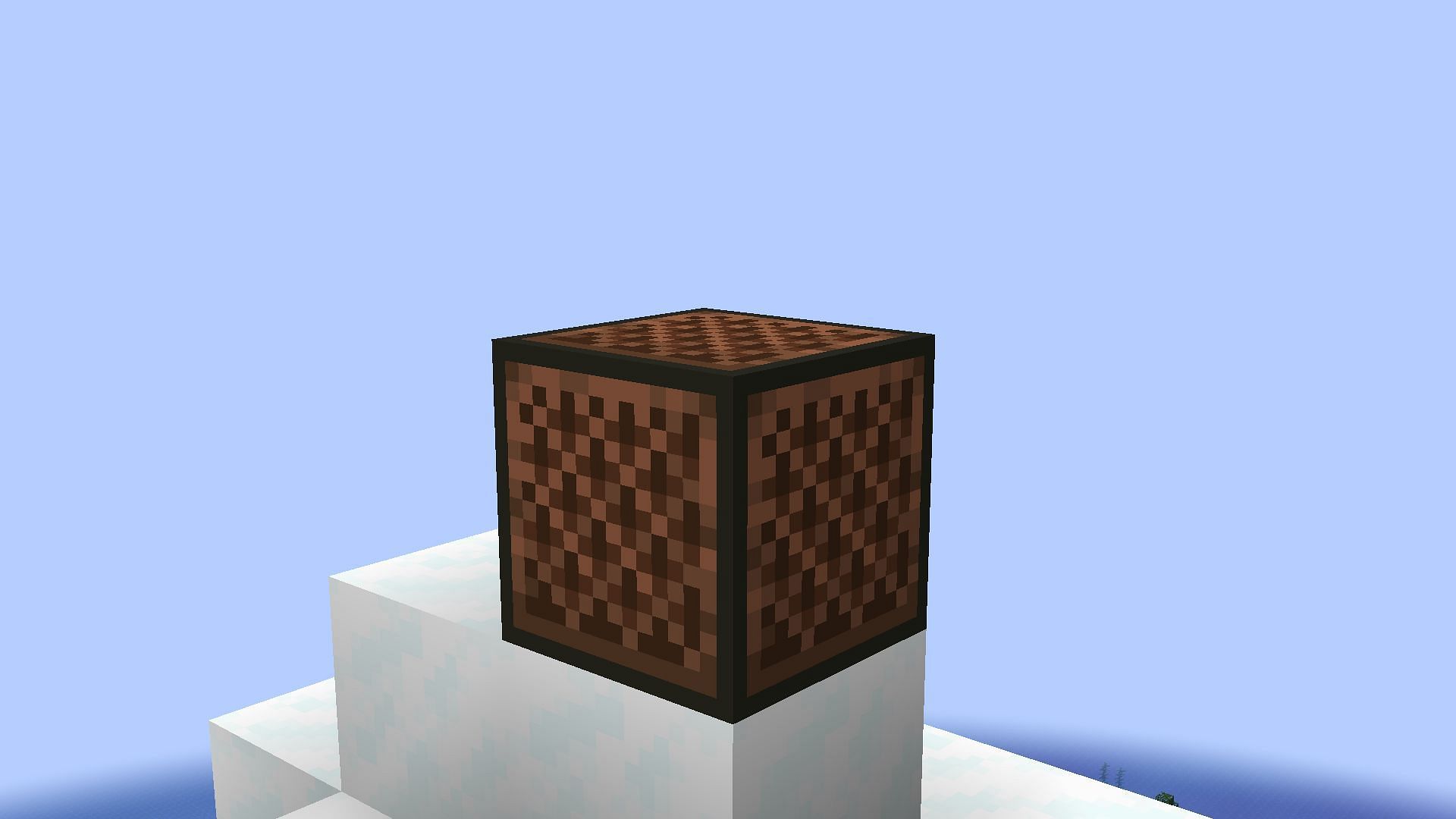 Note block is a brilliant block that can be used for several purposes in Minecraft (Image via Mojang)