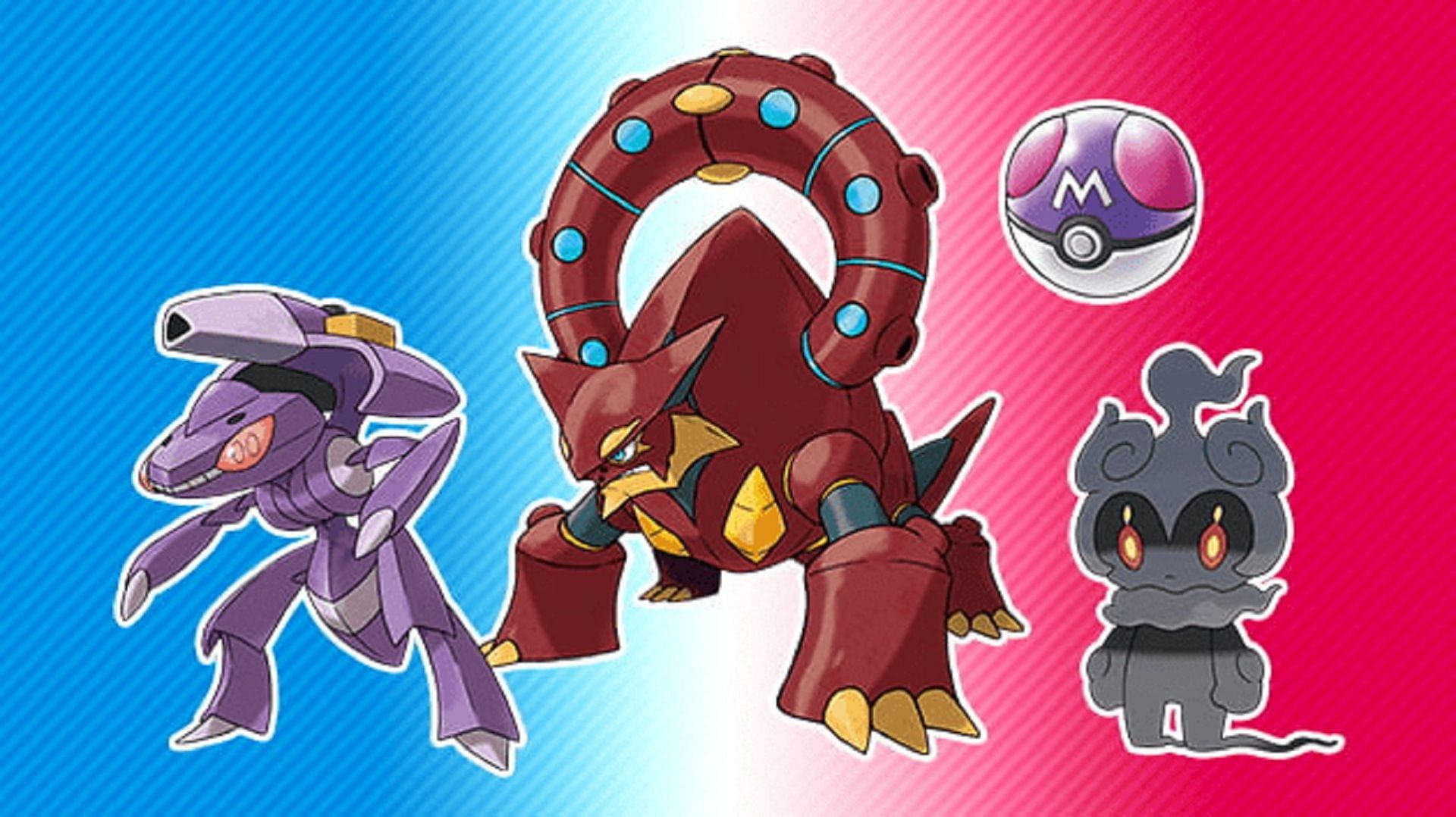 Pokémon Scrap Genesect, Volcanion, Marshadow • OT: ゲッチャレ • ID No. 2011