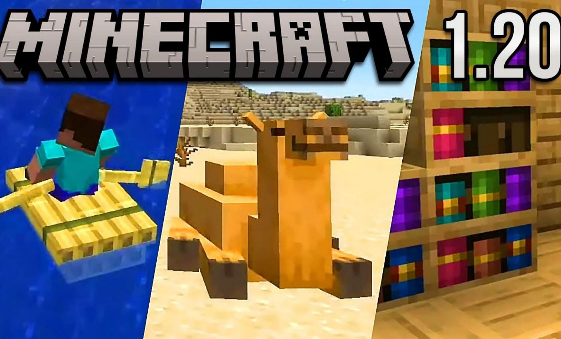 The newest snapshot has some 1.20 features (Image via CaptainSparklez on YouTube)