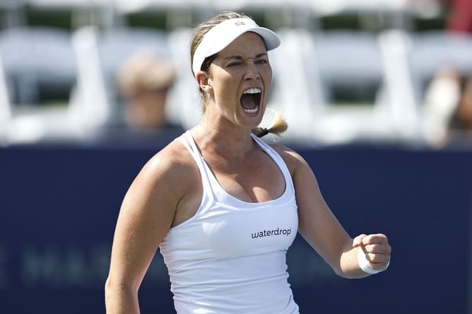 WATCH: Danielle Collins makes unusual request to chair umpire at 2022 Guadalajara Open