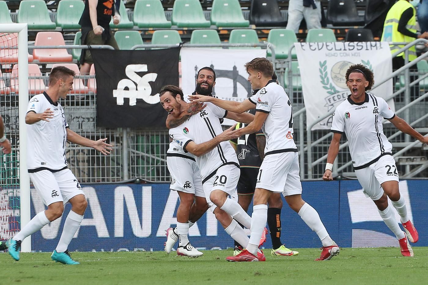 Spezia and Brescia square off in the Coppa Italia on Wednesday