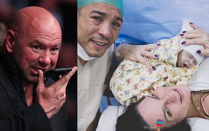 Jose Aldo reveals how a heartfelt message from Dana White saved his newborn son's life