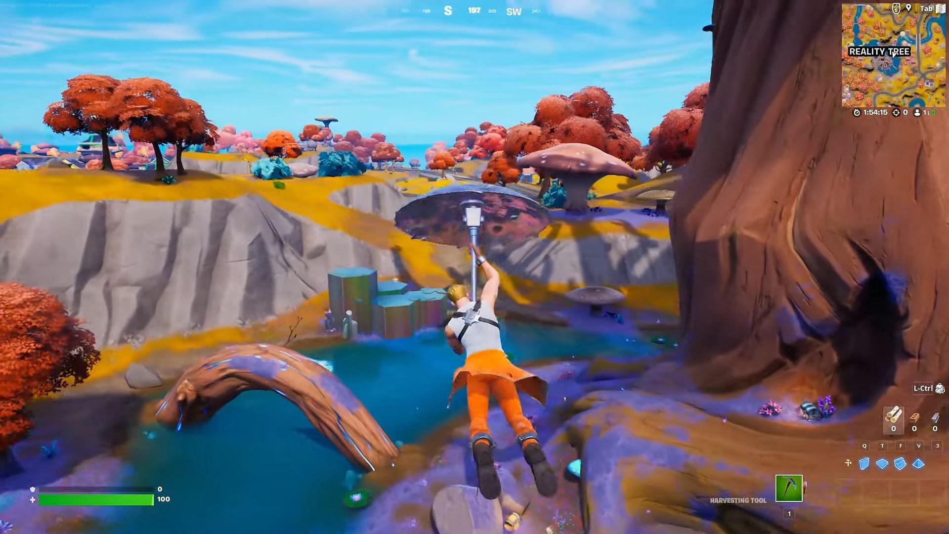 The Reality Tree in Fortnite is growing branches that are unbreakable