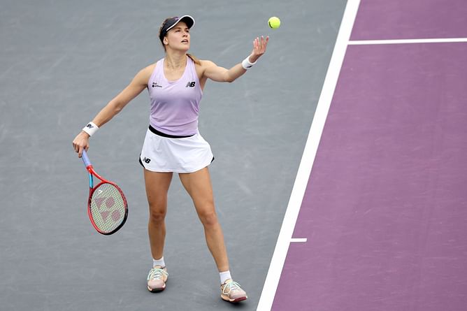 Eugenie Bouchard wins first WTA 1000 match since 2019