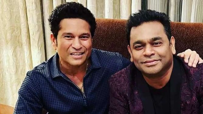 सचिन तेंदुलकर ने एआर रहमान के साथ तस्वीर की साझा, खास बात लिख कर जीता दिल