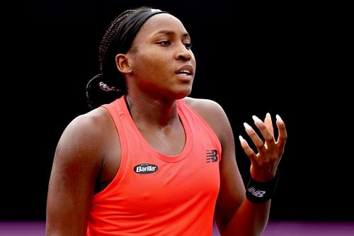 Coco Gauff at the WTA Guadalajara Open Akron 2022