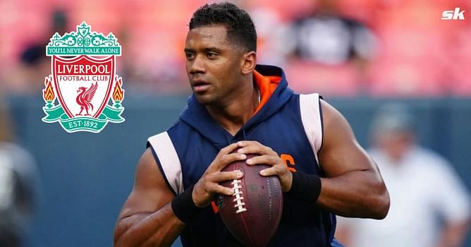 NFL star Russell Wilson receives custom jersey as he explains why there’s ‘special place’ in his heart for Liverpool