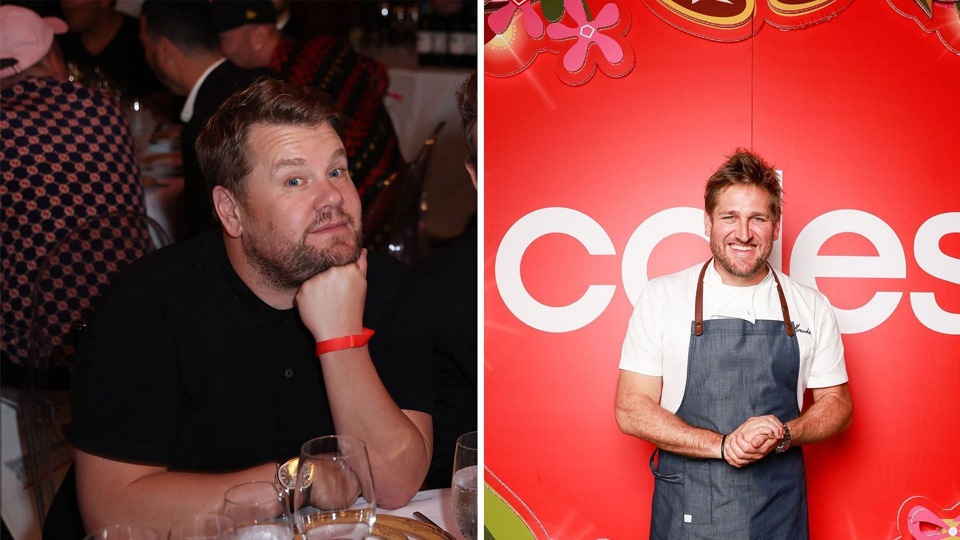 Celeb chef Curtis Stone defends James Corden amidst Balthazar controversy (Images via Getty)
