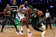 Philadelphia 76ers vs. Boston Celtics.