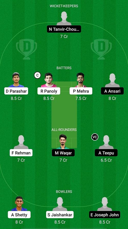 DCC Starlets vs Lyari Kings Dream11 Prediction - DCC X10 Division 1