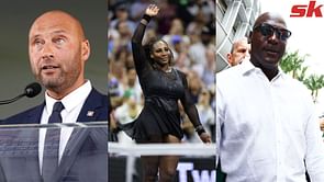 "Still playing" - Throwback to an insane moment when MLB legend Derek Jeter accurately predicted his retirement in an interview alongside Michael Jordan and Serena Williams