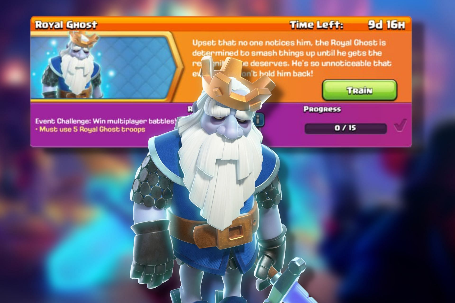 Royal Ghost Challenge in Clash of Clans Information, rewards, and more