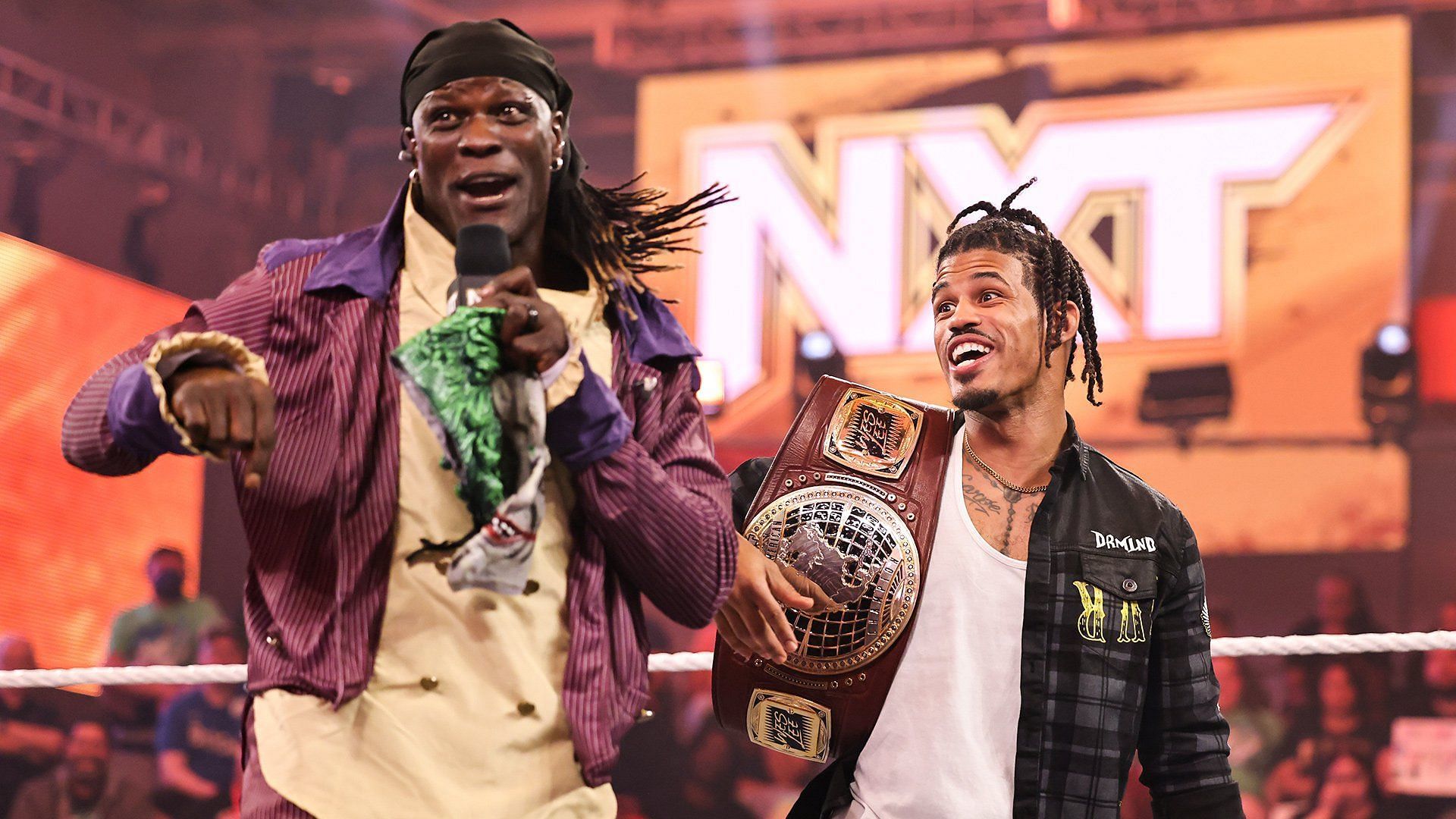 R-Truth and Wes Lee