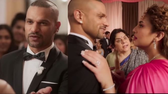 [Watch] Shikhar Dhawan stars with Huma Qureshi in Bollywood movie 'Double XL' trailer