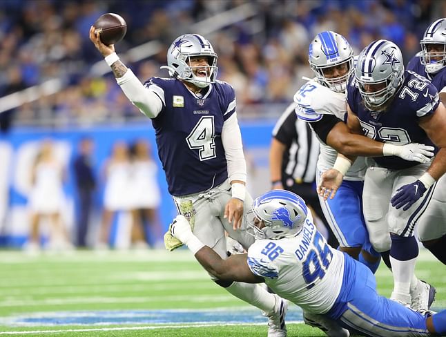 NFL Player Prop Prediction for Detroit Lions vs Dallas Cowboys: Dak Prescott, Dalton Schultz - October 23 | 2022 NFL Season