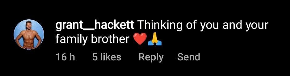 Grant Hackett&#039;s comment under Phelps&#039; post 