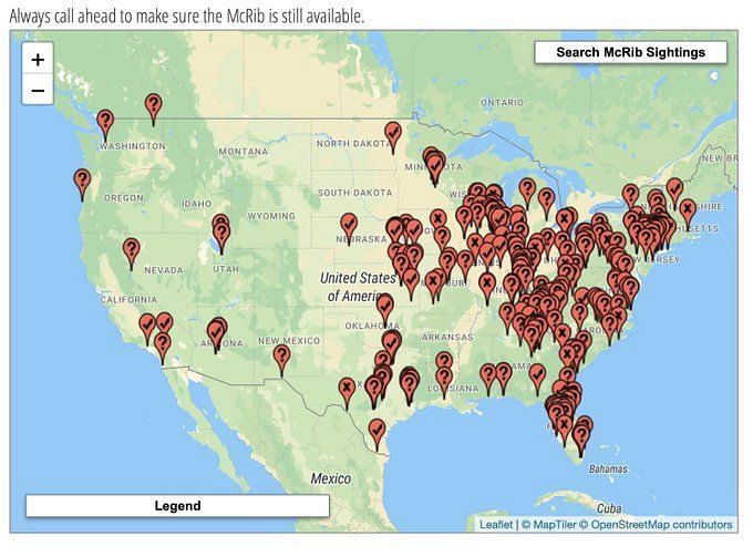 When does the McRib come back? How long it is available and all about