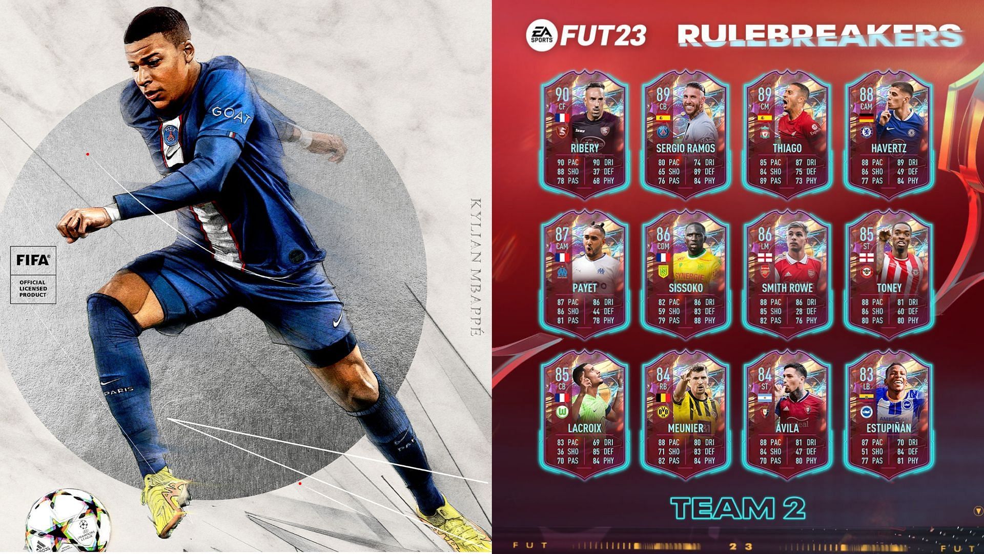 The second team of the promo has been released (Images via EA Sports)