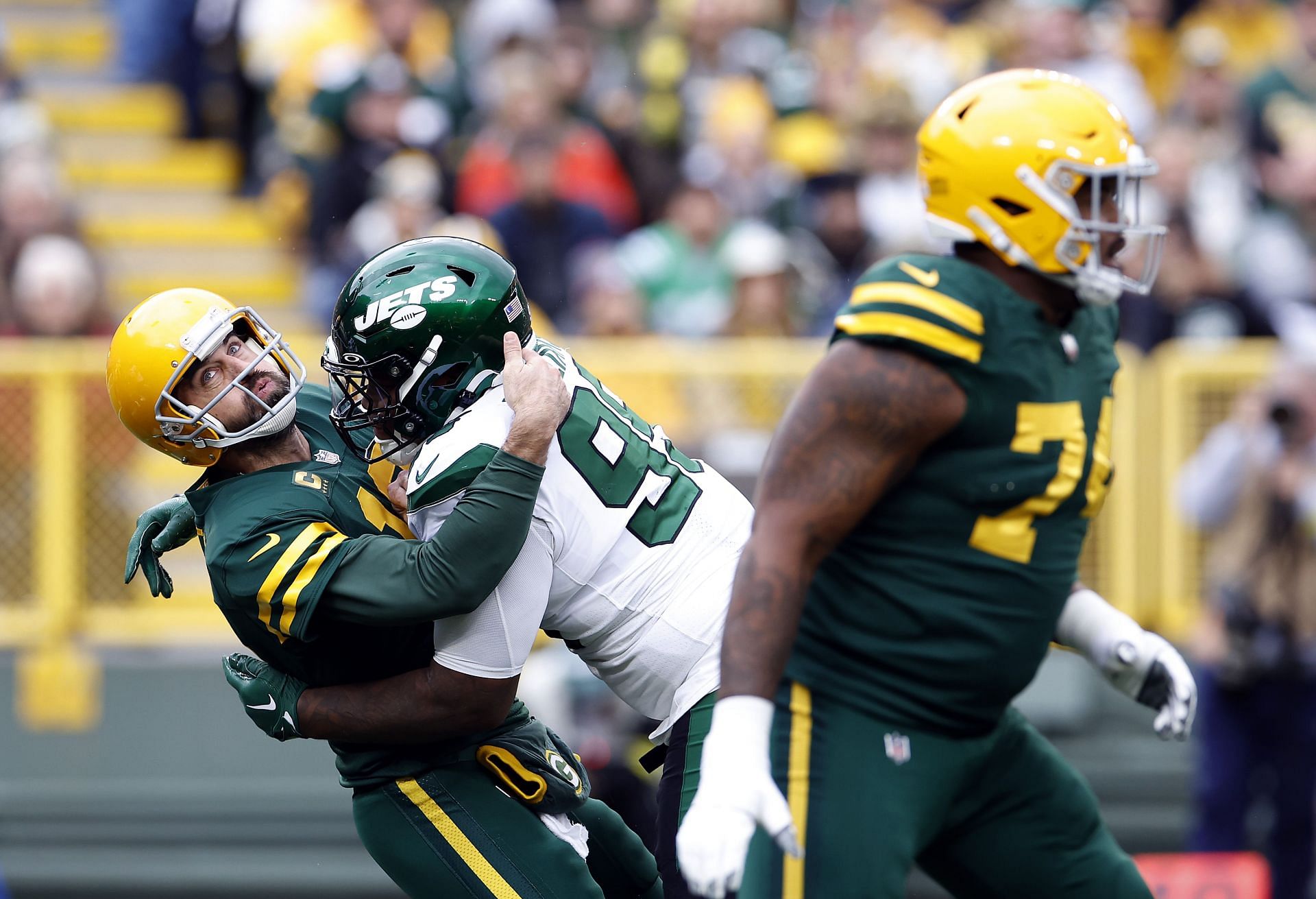 Jets defense makes life miserable for Aaron Rodgers in another alarming  loss for Packers