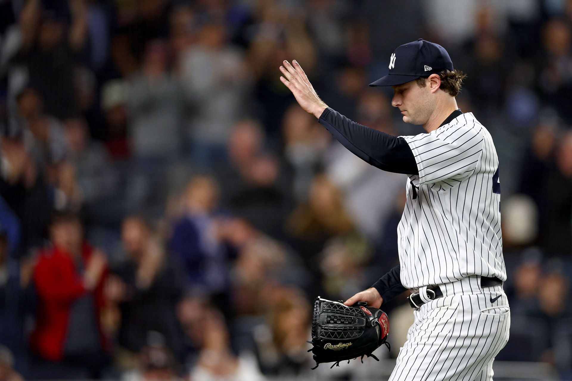 Gerrit Cole impressed in his first postseason start for the Yankees