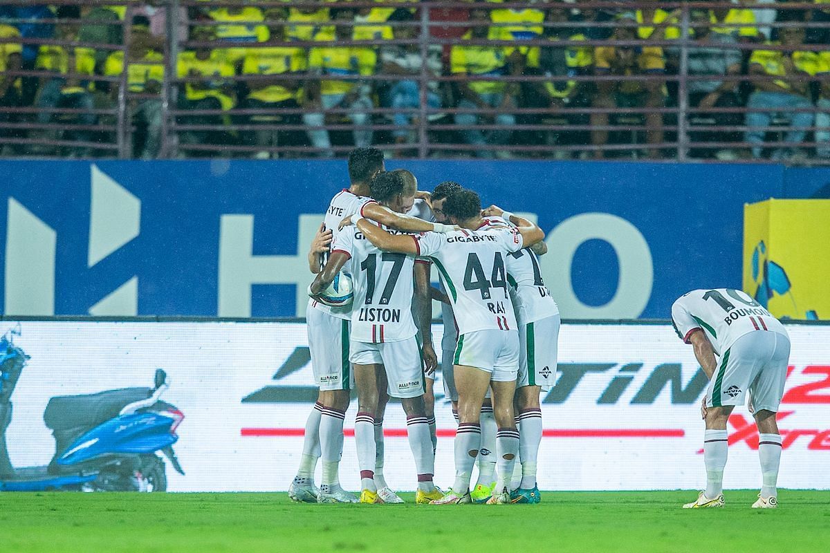 ATK Mohun Bagan turned up the heat after conceding first against Kerala Blasters FC (Image Courtesy: ISL)