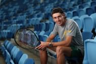 Alex de Minaur at the 2022 Davis Cup.