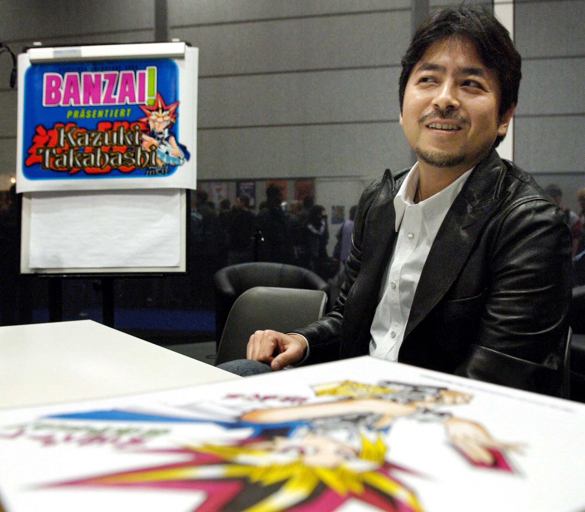 Japanese manga artist, Kazuki Takahashi (Image via Shutterstock)